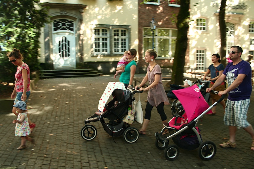 Stadtführung mit Kleinkindern